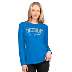 Detroit Lions G-III 4Her by Carl Banks Women's Best Play Long Sleeve T-Shirt | NFL Near me