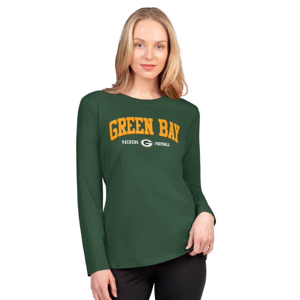 Green Bay Packers G-III 4Her by Carl Banks Women's Best Play Long Sleeve T-Shirt | NFL On sale