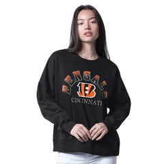 Cincinnati Bengals G-III 4Her by Carl Banks Women's Oversized Feud Sweatshirt | NFL On sale