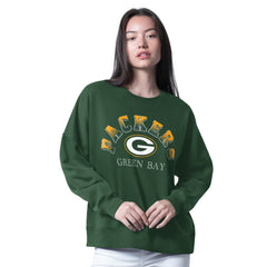 Green Bay Packers G-III 4Her by Carl Banks Women's Oversized Feud Sweatshirt | NFL Online