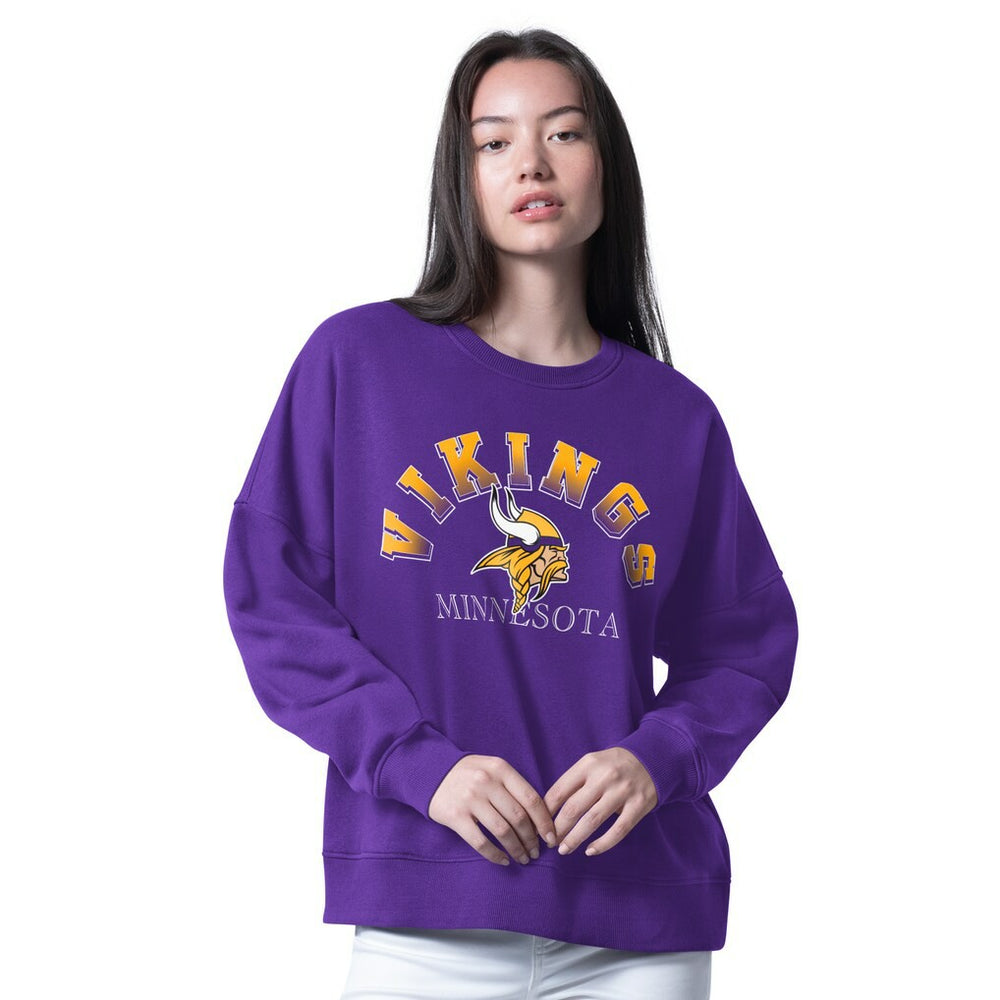 Minnesota Vikings G-III 4Her by Carl Banks Women's Oversized Feud Sweatshirt | NFL Near me