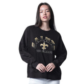 New Orleans Saints G-III 4Her by Carl Banks Women's Oversized Feud Sweatshirt | NFL Near me