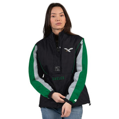 Philadelphia Eagles Starter Women's Thursday Night Gridiron Half-Zip Jacket | NFL US