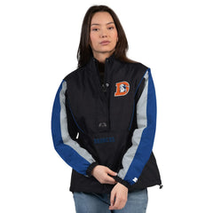 Denver Broncos Starter Women's Thursday Night Gridiron Half-Zip Jacket | NFL US