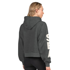 Seattle Seahawks Starter Women's Star Player Cropped Fleece Pullover Hoodie | NFL On sale