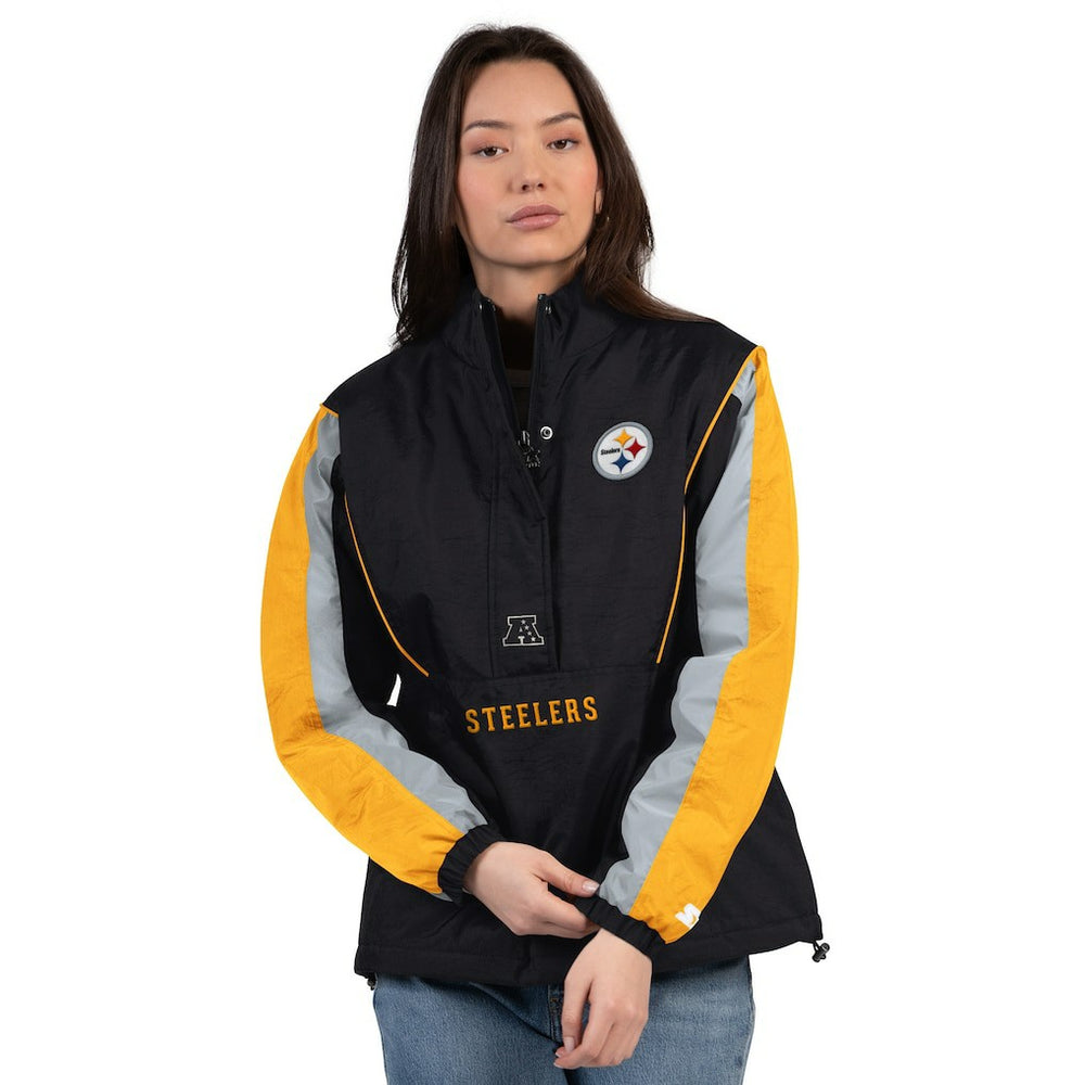 Pittsburgh Steelers Starter Women's Thursday Night Gridiron Half-Zip Jacket | NFL Near me