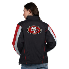 San Francisco 49ers Starter Women's Thursday Night Gridiron Half-Zip Jacket | NFL Online