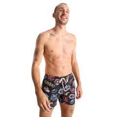 Kansas City Chiefs Chubbies The Neon 5.5" Classic Lined Swim Trunks | NFL Sale