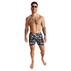 Miami Dolphins Chubbies The Neon 5.5" Classic Lined Swim Trunks | NFL Online
