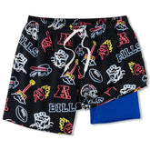 Buffalo Bills Chubbies The Neon 5.5" Classic Lined Swim Trunks | NFL Discount