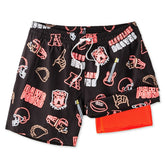 Cleveland Browns Chubbies The Neon 5.5" Classic Lined Swim Trunks | NFL Online