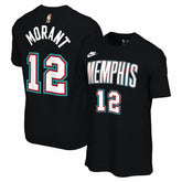 Black Ja Morant Memphis Grizzlies Unisex Name & Number T-Shirt | NBA