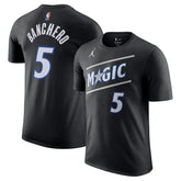 Black Paolo Banchero Orlando Magic Jordan Brand Unisex Name & Number T-Shirt | NBA
