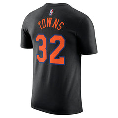 Black Karl-Anthony Towns New York Knicks Jordan Brand Unisex Name & Number T-Shirt | NBA