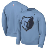 Light Blue Memphis Grizzlies Jordan Brand Statement Edition Sweatshirt | NBA