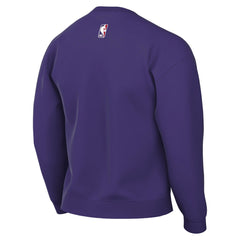 Purple Los Angeles Lakers Jordan Brand Statement Edition Sweatshirt | NBA