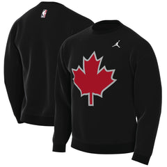Black Toronto Raptors Jordan Brand Statement Edition Sweatshirt | NBA