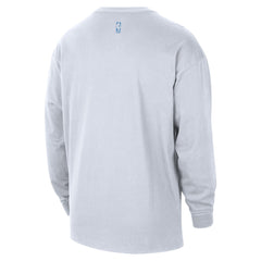 White Memphis Grizzlies 2025/26 City Edition Remix Essential Logo Long Sleeve T-Shirt | NBA