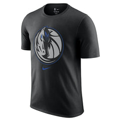 Black Dallas Mavericks 2025/26 City Edition Remix Essential Logo T-Shirt sale | NBA