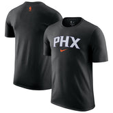 Black Phoenix Suns 2025/26 City Edition Remix Essential Logo T-Shirt | NBA