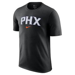 Black Phoenix Suns 2025/26 City Edition Remix Essential Logo T-Shirt | NBA