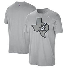 Silver San Antonio Spurs Jordan Brand Statement Edition Essential T-Shirt | NBA