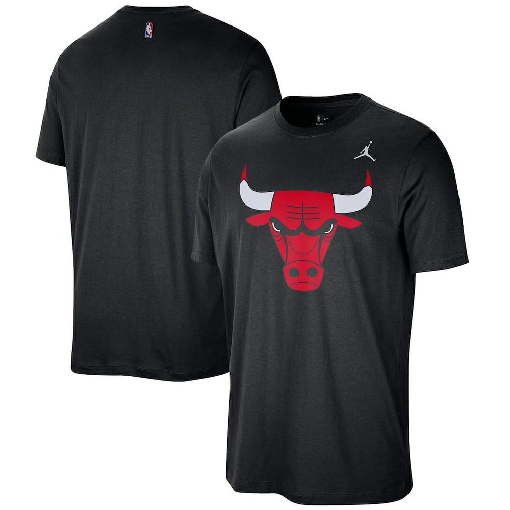 Black Chicago Bulls Jordan Brand Statement Edition Essential T-Shirt sale | NBA