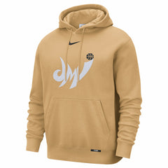Gold Washington Wizards 2025/26 City Edition Essential Logo Remix Hoodie | NBA