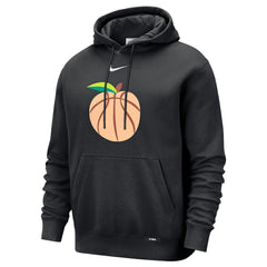 Black Atlanta Hawks 2025/26 City Edition Essential Logo Remix Hoodie | NBA
