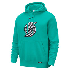 Green Portland Trail Blazers 2025/26 City Edition Essential Logo Remix Hoodie | NBA