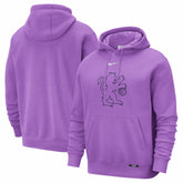 Purple Sacramento Kings 2025/26 City Edition Essential Logo Remix Hoodie | NBA
