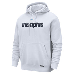 White Memphis Grizzlies 2025/26 City Edition Essential Remix Club Hoodie | NBA