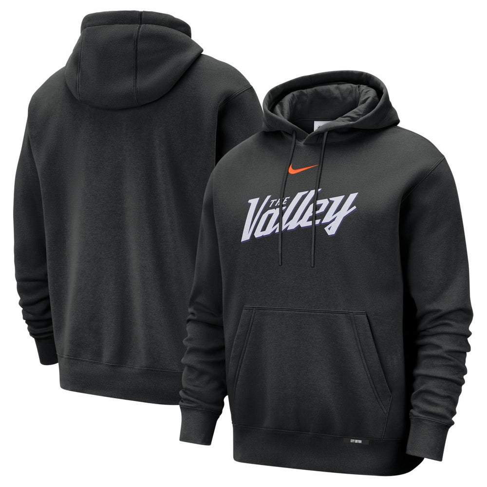 Black Phoenix Suns 2025/26 City Edition Essential Remix Club Hoodie | NBA