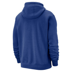 Blue New York Knicks 2025/26 City Edition Courtside Remix Premium Hoodie | NBA