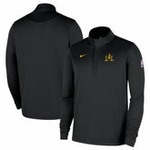 Black Los Angeles Lakers 2025/26 City Edition Remix Authentic Coaches Dri-FIT Half-Zip Pullover | NBA