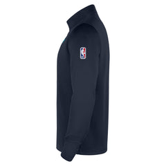 Navy Oklahoma City Thunder 2025/26 City Edition Remix Authentic Coaches Dri-FIT Half-Zip Top | NBA