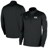 Black Portland Trail Blazers 2025/26 City Edition Remix Authentic Coaches Dri-FIT Half-Zip Top | NBA
