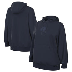 Navy Memphis Grizzlies Women's 2025/26 City Edition Remix Premium Fleece Hoodie | NBA