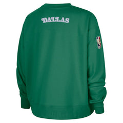Green Dallas Mavericks Women's Classic Edition Hardwood Classics Premium Phoenix Fleece Sweatshirt sale | NBA