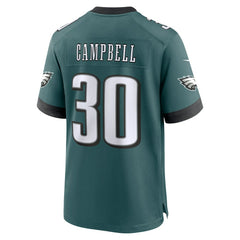 Philadelphia Eagles Jihaad Campbell 2025 NFL Draft First Round Pick Game Jersey | NFL Discount