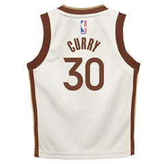 Tan Stephen Curry Golden State Warriors Preschool 2025/26 City Edition Swingman Jersey sale | NBA