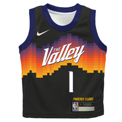 Black Devin Booker Phoenix Suns Preschool 2025/26 City Edition Swingman Jersey | NBA