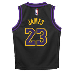 Black LeBron James Los Angeles Lakers Preschool 2025/26 City Edition Swingman Jersey | NBA