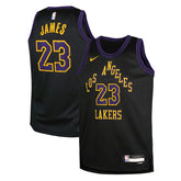 Black LeBron James Los Angeles Lakers Youth 2025/26 City Edition Swingman Jersey | NBA