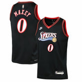 Black Tyrese Maxey Philadelphia 76ers Youth Swingman Jersey | NBA