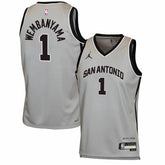 Silver Victor Wembanyama San Antonio Spurs Jordan Brand Youth Swingman Jersey | NBA