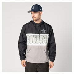 Dallas Cowboys Ripstop Quarter-Zip Hooded Windbreaker | NFL Sale