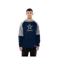 Dallas Cowboys Combine Authentic Color Block Raglan Pullover Hoodie | NFL Sale