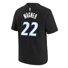 Black Franz Wagner Orlando Magic Jordan Brand Youth Statement Edition Name & Number T-Shirt | NBA