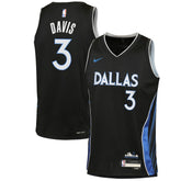 Black Anthony Davis Dallas Mavericks Youth 2025/26 City Edition Swingman Jersey sale | NBA